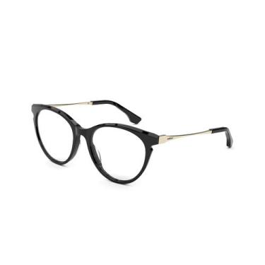 Imagem de Armação Óculos Colcci Luna C6155a3452 Preto Brilho, Preto