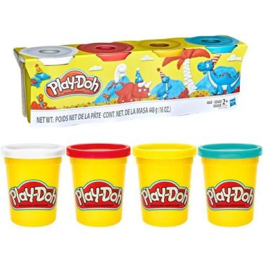 Imagem de Massa de Modelar Play Doh com 4 Potes Sortido B5517 Hasbro