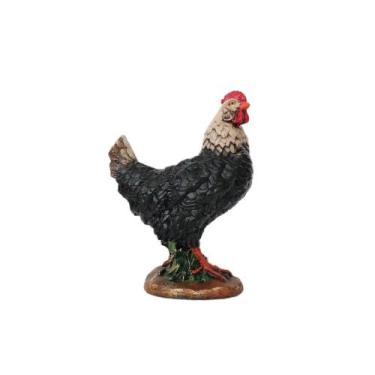 Imagem de Decoração Estátua Galinha Galinheiro Enfeite Paisagismo 32 Cm - Em Ges