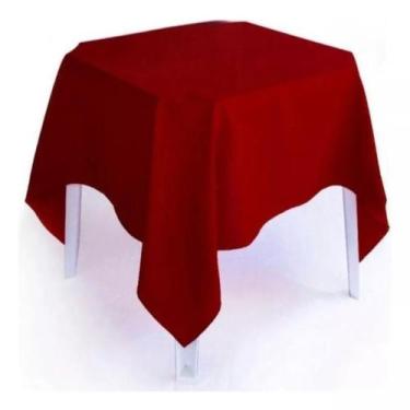 Imagem de Kit 10 Toalhas de Mesa Tecido Oxford Quadrada 1,50m x 1,50m - HD Enxov