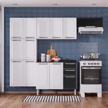 Imagem de Cozinha Itatiaia Luce Compacta 4 Pecas Nicho Balcao Preto