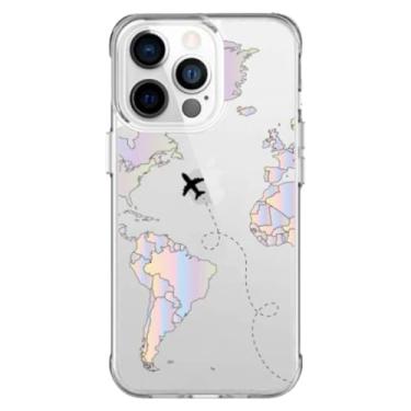 Imagem de Capa Capinha Anti Impacto para Samsung Galaxy e suas variações Modelo Mapa Mundi Gradiente (A55)