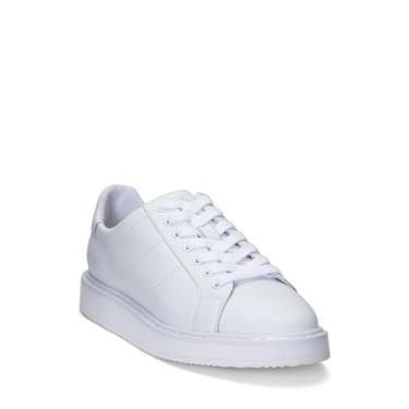Imagem de Lauren Ralph Lauren Angeline Tênis feminino, Rl Branco/Branco Rl, 36