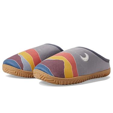 Imagem de Staheekum Pantufas estampadas unissex para adultos, Horizonte, 13 Women/12 Men