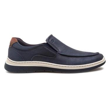 Imagem de Sapatênis Slip On De Couro Democrata Masculino Easy Leave 245201, 40, 