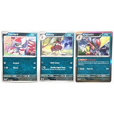 Imagem de Kingambit 134/198 Holo - Scarlet & Violet - Pokemon Evolution 3 Card Set