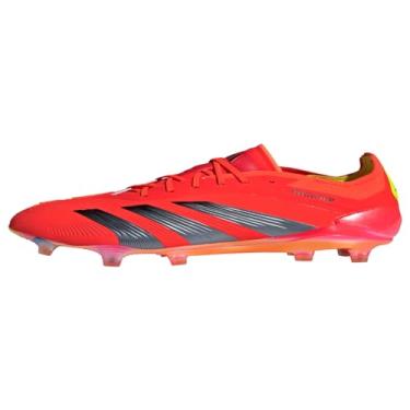 Imagem de adidas Chuteiras de futebol Predator Elite Firm Ground, Solar Red/Core Black/Team Solar Yell, 36