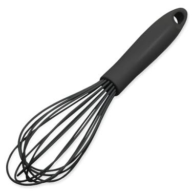 Imagem de Chef Craft Batedor de cozinha de fio de silicone premium, 26,66 cm, preto