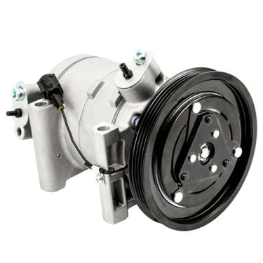 Imagem de Zoncar Compressor de ar condicionado automotivo 68428 com embreagem compatível com 2000-2004 Xterra 3.3L naturalmente aspirado, 1999-2004 Frontier 3.3L naturalmente aspirado