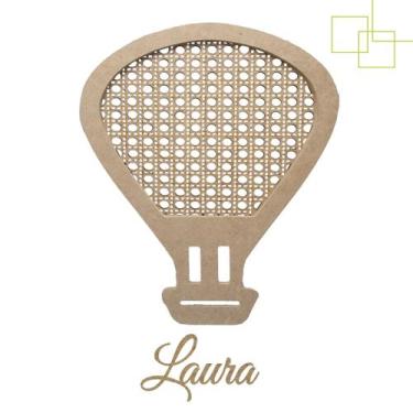 Imagem de Balão Porta Maternidade em MDF Nome Personalizado - Expresso da Madeir