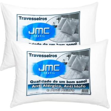 Imagem de Kit 2 travesseiro antialérgico lt presentes 1496 - Geral