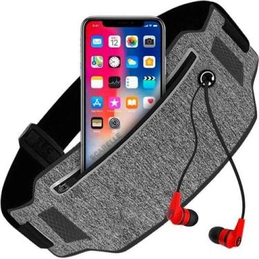 Imagem de Pochete Ultra Slim Corrida Doleira Academia Porta Celular - OEM