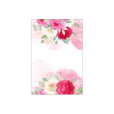 Imagem de Painel De Festa Vertical 1,50 x 2,20 - 15 Anos Floral Pink 157 - Via C