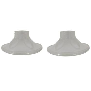 Imagem de 2 Anteparos Textura Suave 19,5mm Bomba Avent Pétala SCF330 - Philips A