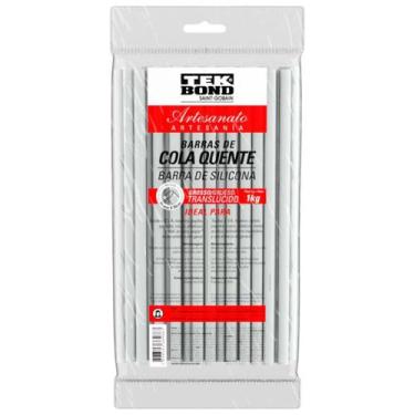 Imagem de Bastão Cola Quente Grossa com 10 Unidades - Ju Papelaria