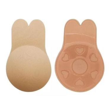 Imagem de Sutiã Adesivo Levanta Seio Invisible Push Up Reutilizável ORELHA DE CO