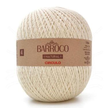Imagem de Barbante Barroco Natural 700g - CÍRCULO, 4/4 - 4 FIOS - 1186M