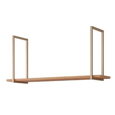 Imagem de Módulo Cozinha Mgm Estela Prateleira Suspensa 125cm Freijo-mgm