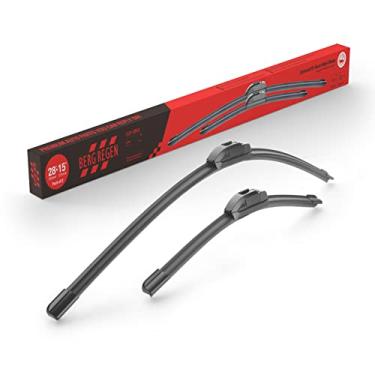Imagem de BERG REGEN Escovas de Limpador Premium de Desempenho de Qualidade Oem 28 15, Escovas de Limpador de Pára-Brisa de Substituição Automática para Todas As Estações, Fit Nissan Sentra 2013 2014 2015 2016