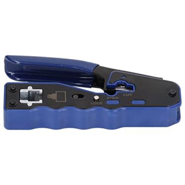 Imagem de Conjunto de Ferramentas RJ45 C - Crimpador de Fio e Cabo St Com Kit de Conectores RJ 50pcs para Instalação Com Esforço