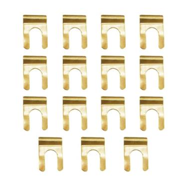 Imagem de LKAHG 15 peças de clipe de linha de freio de carro, suporte de retenção de mangueira de freio de veículo em forma de U, acessórios de substituição de trava de cabo de freio de estacionamento,