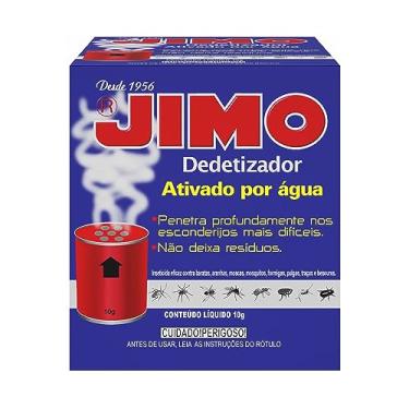 Imagem de JIMO Dedetizador Ativado por Água Inseticida Desinsetização de Casas e Ambientes Fechados Eficaz contra Barata Aranha Pulga e Insetos Caseiros Tubo 10g