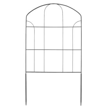 Imagem de Cerca Decorativa de Jardim Em, Cerca de Ferro para Jardim, Barreira de Animais, Metal Decorativo Em, Cerca de Arame de Metal, Borda de Flores para Paisagem, Pátio, Quintal,