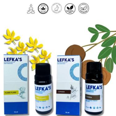 Imagem de óleo essencial para aromaterapia 100% puro e natural vegano - Lefka's