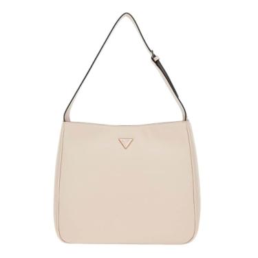 Imagem de GUESS Bolsa de ombro Fedora Hobo, Osso, One Size