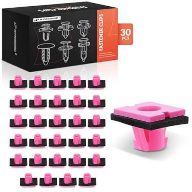 Imagem de A-Premium Clipe de moldagem de enfeite de nylon de 30 peças com retentor de fixação de selante compatível com Kia Sorento 2011-2015, Telluride 2020 e Hyundai Kona 2018, Santa Fe 2013-2019, Santa Fe