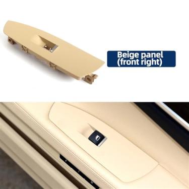 Imagem de RHD LHD Carro Banco Dianteiro Painel de Elevação Interruptor de Controle de Janela Interna Porta Interruptor de Elevação de Janela Habitação Compatível Para BMW Série 7 F02(Black Front Right-01)