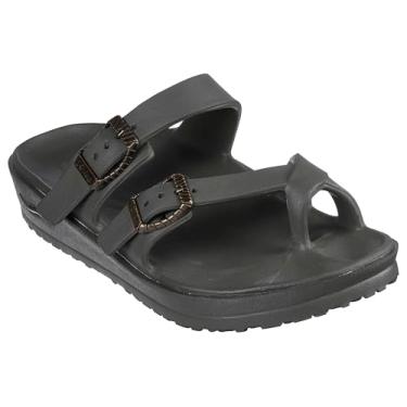 Imagem de Skechers Sandália feminina com laço no dedo do pé, Oliva, 41