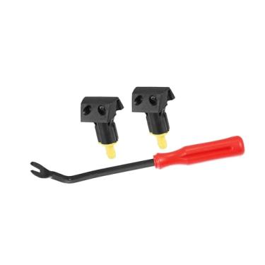 Imagem de REPAIROCK Kit de jato de spray de bico de limpador de para-brisa dianteiro 3 peças para Tiida para peças de reposição automotiva Nissan