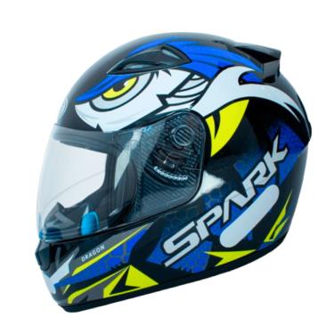 Imagem de Capacete Moto Fechado Ebf Dragon Azul