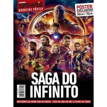 Imagem de Superpôster Mundo Dos Super-Heróis - Vingadores Saga Do Infinito - Arte B