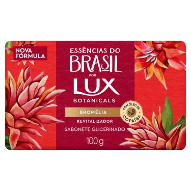 Imagem de SABONETE EM BARRA GLICERINADO REVITALIZADOR BROMÉLIA COM ÓLEO DE COPAÍBA LUX BOTANICALS ESSÊNCIAS DO BRASIL ENVOLTÓRIO 100G