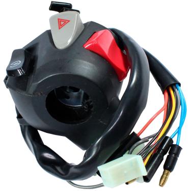 Imagem de Interruptor de partida botão com pisca alerta NXR160 Bros 2015 a 2022 modelo CB500