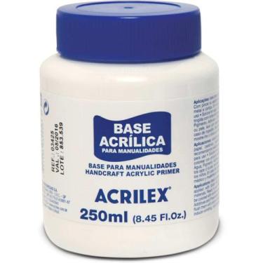 Imagem de Produto Para Artesanato Base Acrílica 250Ml. - Planeta Brinquedos