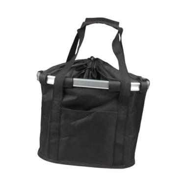 Imagem de Colaxi Bike Basket Bicycle Hodelbar Front Basket Cargo Cargo Bolsa de removível portador de cão de gato de estimação para homens ao ar livre, Sem Reflexivo