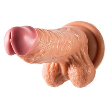Imagem de Ð`īldó,B-D-S-M,Šęxúàlęs Jùĝùêtё M sex Ṕrótese Realística brinquedos sexuais sex Brinquedos Sexuais Feminino penisde borracha realistico DO571