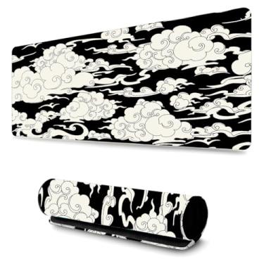 Imagem de Mouse Pad Gamer Profissional Grande Confortavél Anti Derrapante 90x40 - Nuvem Oriental