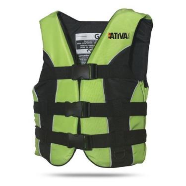 Imagem de Colete Salva Vidas Esportivo Homologado Classe V Tamanho M - ATIVA, Ve
