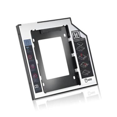 Imagem de Gaveta Caddy Para Hdd Ssd 9.5Mm Para Notebook Laptop - Aquilae