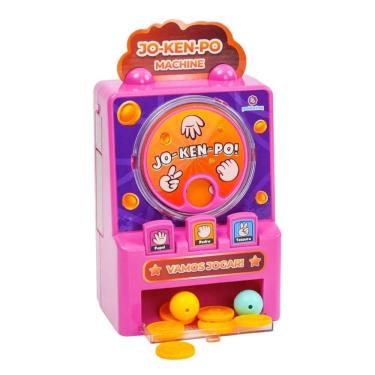 Imagem de Jogo Brinquedo JO-KEN-PO Infantil Interativo Pedra Papel Tesoura Polibrinq 