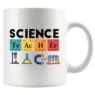 Imagem de Presentes para professores de ciências, presentes de química, física, biologia, amantes de ciências, professores, estudantes, presentes de química, novidade engraçada, caneca de cerâmica 325 ml