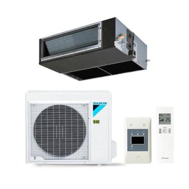 Imagem de Ar Condicionado Split Duto SkyAir Inverter Daikin 24.000 Btus Quente e Frio 220V R-32