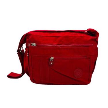 Imagem de Bolsa Tiracolo Tactel Média  - Sport, Vermelho