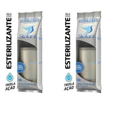 Imagem de Kit 2 Vela Filtro de Barro Esterilizante Tripla Ação Stéfani São João 