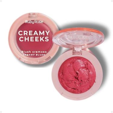 Imagem de Blush Cremoso Ruby Rose Creamy Cheeks Peachy Vibe HB-M02-1 5,5g