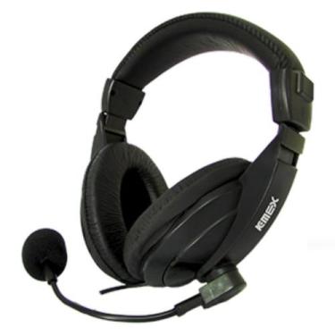 Imagem de Headset K-mex ARS-7500 C/ Microfone Preto - KMEX